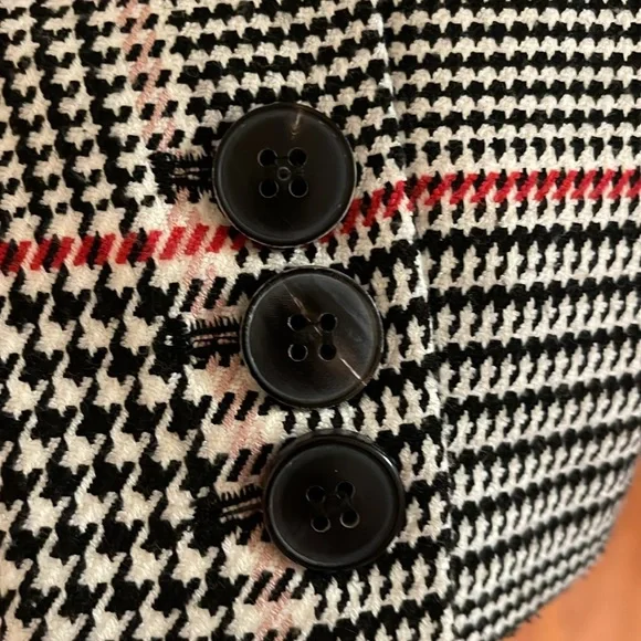 EUC Annine Bing Classic Black and White Checkered Blazer - Picture 6 of 6